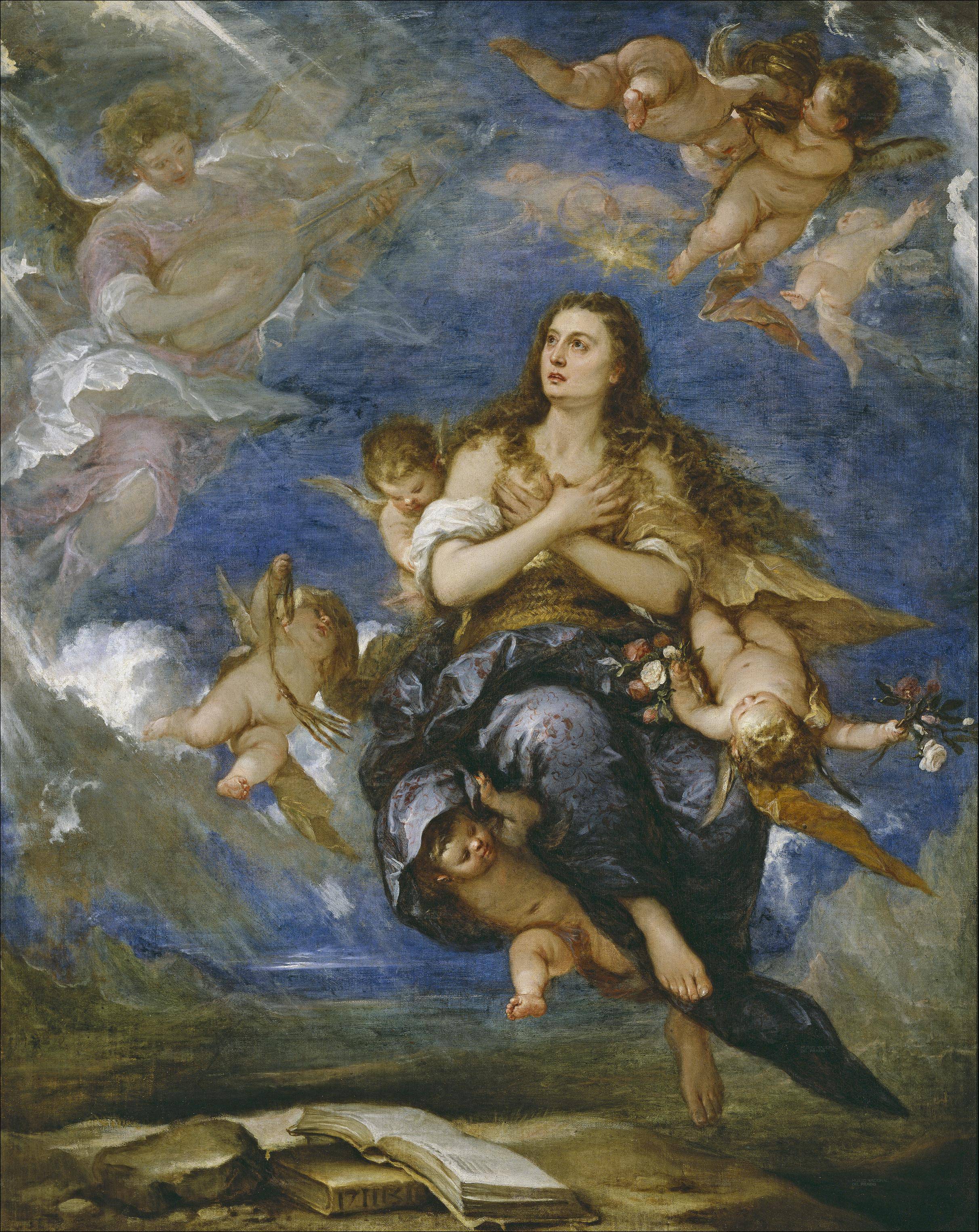 Assumption of Mary Magdalene - José Antolínez