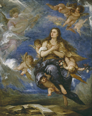 Assumption of Mary Magdalene - José Antolínez