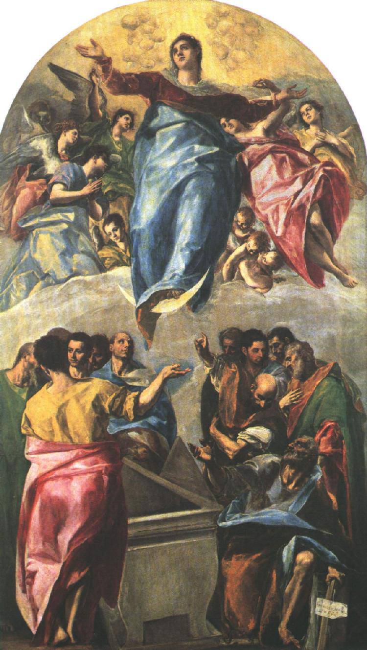 Assumption of the Virgin - El Greco