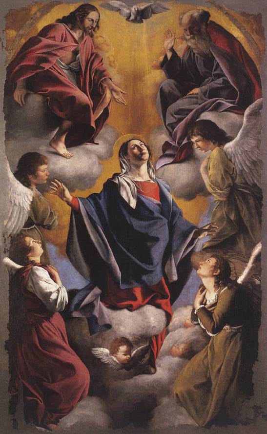 Assumption of the Virgin - Orazio Gentileschi