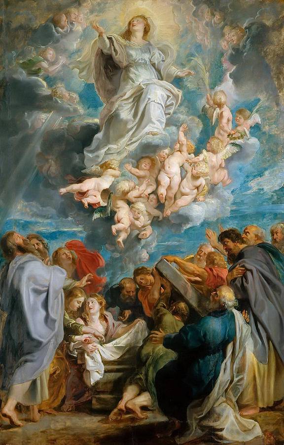 Assumption of Virgin - Peter Paul Rubens