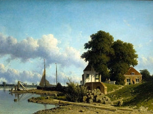 At Elshout Sun - Johan Hendrik Weissenbruch