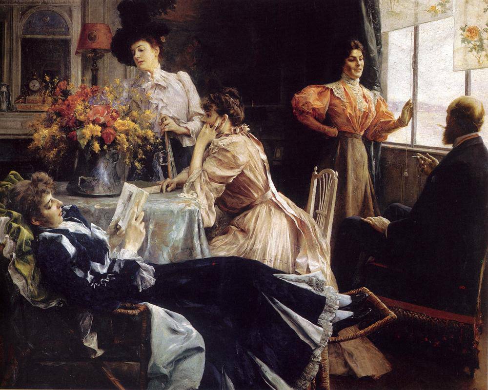 At Home - Julius LeBlanc Stewart