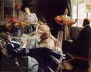 At Home by Julius LeBlanc Stewart — hand-painted eco oil painting reproduction on canvas