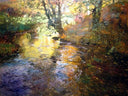 At Quimperle by Frits Thaulow — hand-painted botanical oil painting reproduction on canvas