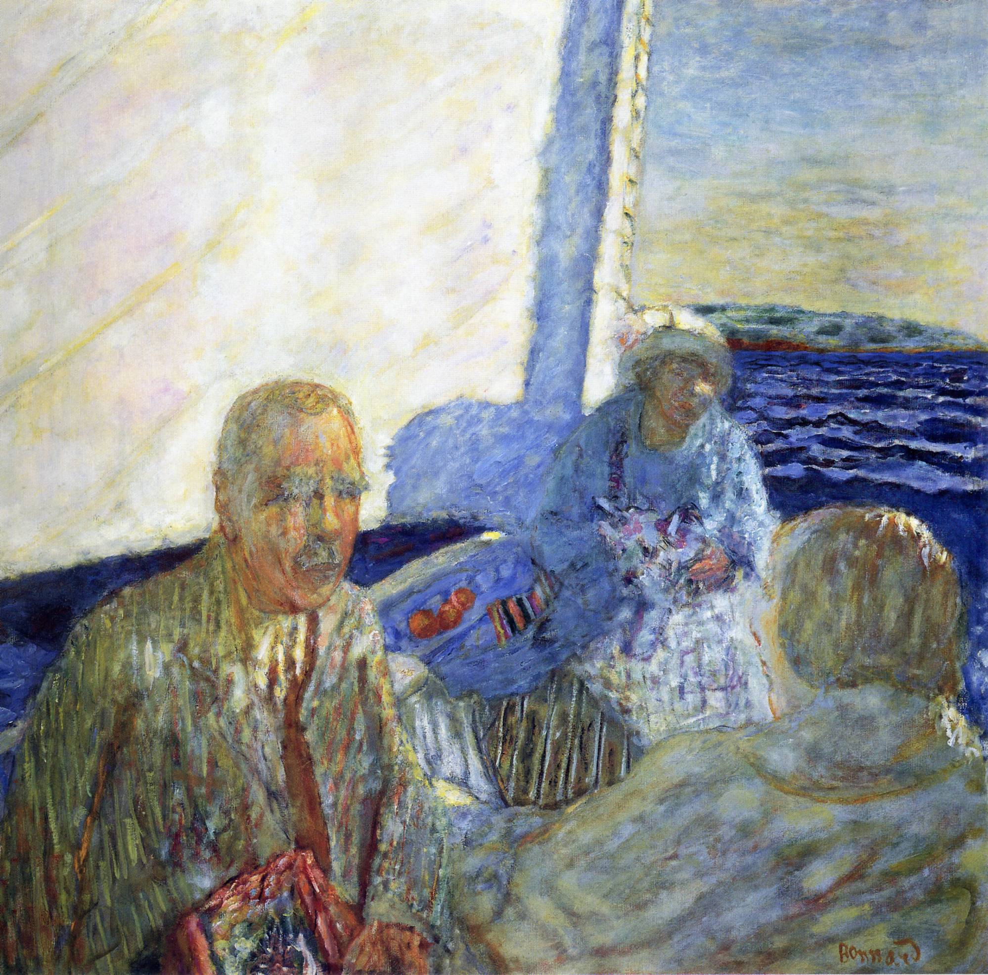 At Sea - Pierre Bonnard