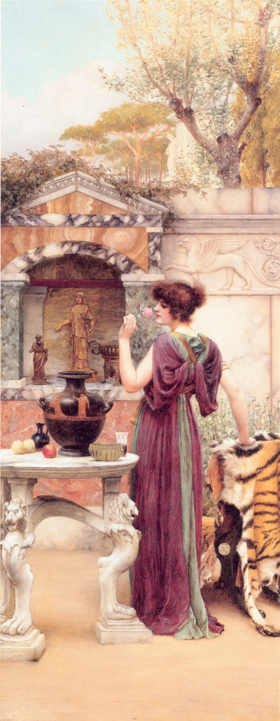At the Garden Shrine, Pompeii in apartment