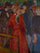At the Moulin de la Galette in hallway
