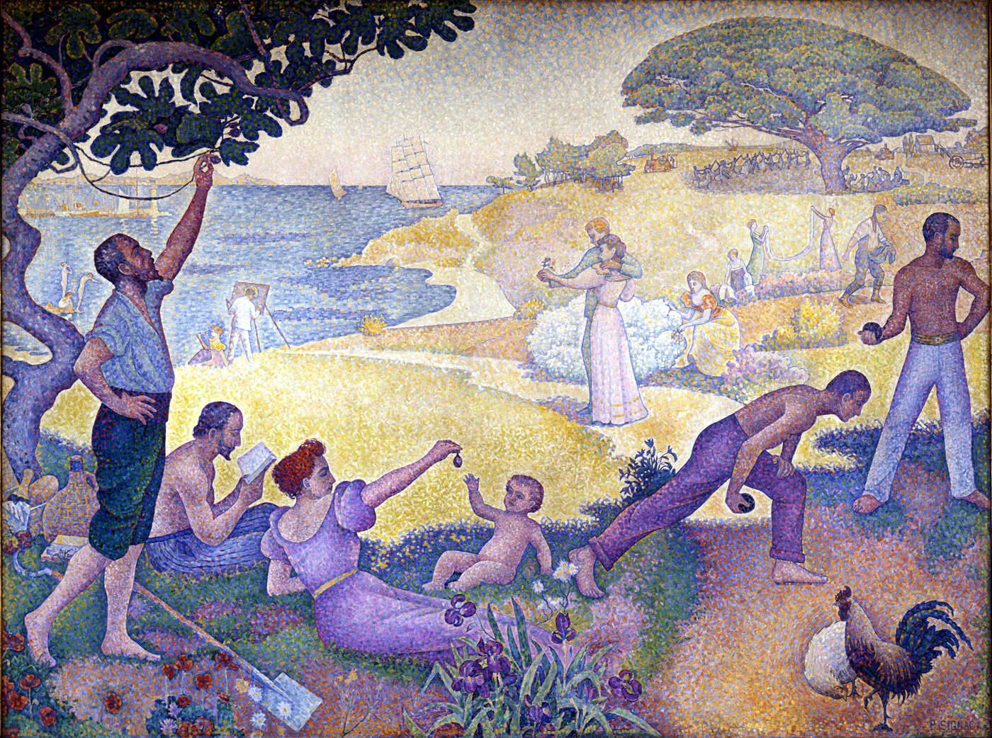 Au temps d'harmonie (Lââge dâor nâest pas dans le passé, il est dans lâavenir) - Paul Signac