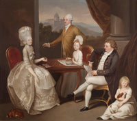 Aubrey Beauclerk family in Castel Gandolf