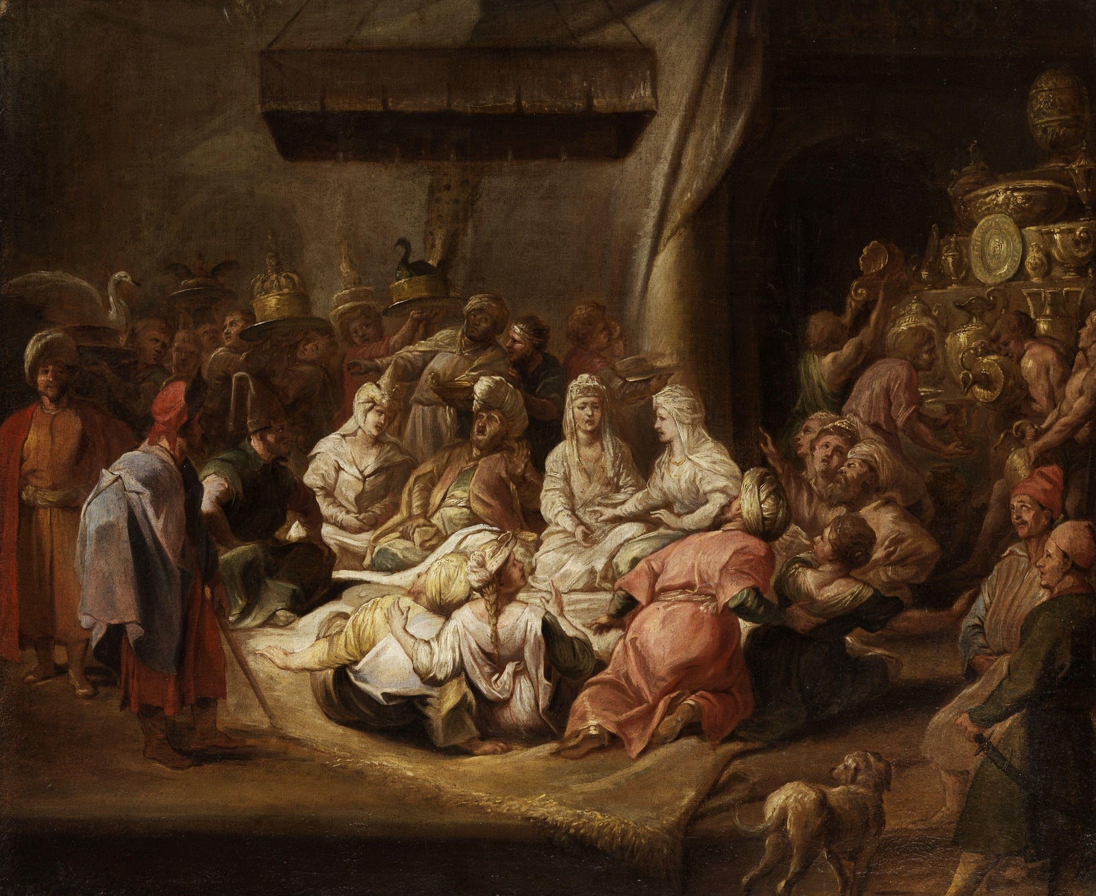 Audience at the Sultan's court