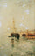 Study From Venice By Ship in bedroom