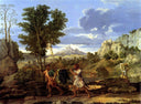 Autumn (The Spies with the Grapes of the Promised Land) by Nicolas Poussin — hand-painted botanical oil painting reproduction on canvas