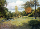 Autumn Days by Julian Alden Weir — hand-painted botanical oil painting reproduction on canvas