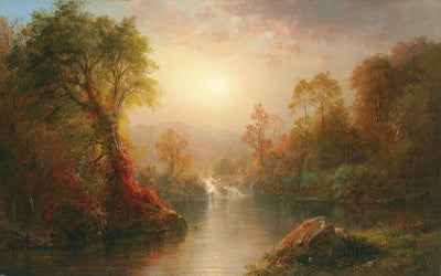 Autumn by Frederic Edwin Church — oil painting reproduction