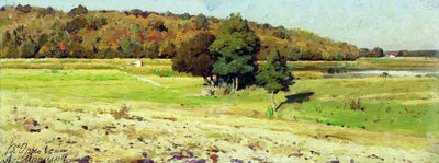 Autumn landscape in study