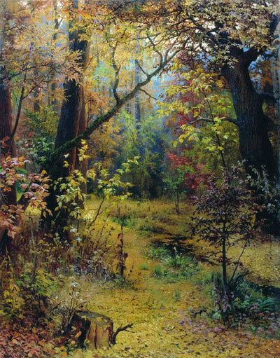 Autumn Morning in bedroom