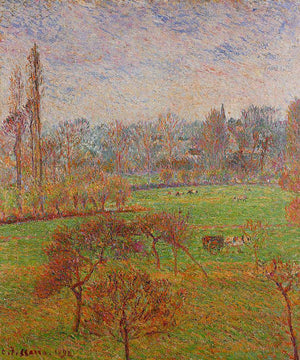 Autumn Morning - Camille Pissarro