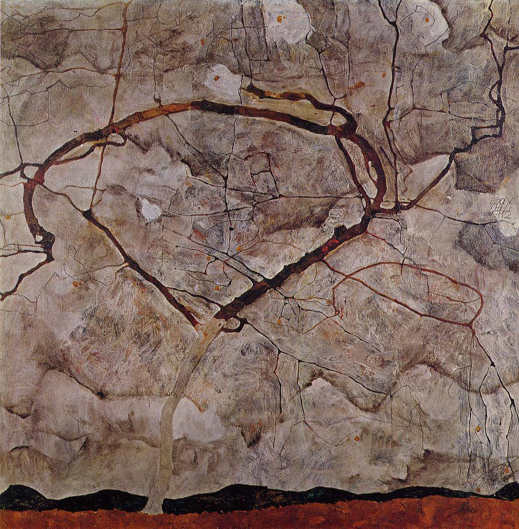 Autumn Tree in Movement - Egon Schiele