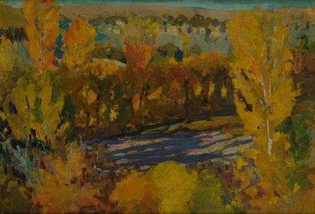 Autumn. Yerevan on gallery wrap