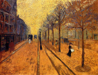Avenue de Neuilly by Paul Serusier — hand-painted botanical oil painting reproduction on canvas
