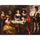 Young couple at a table setting in home office