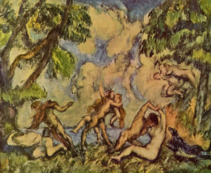 Bacchanalia. The Battle of Love - Paul Cezanne