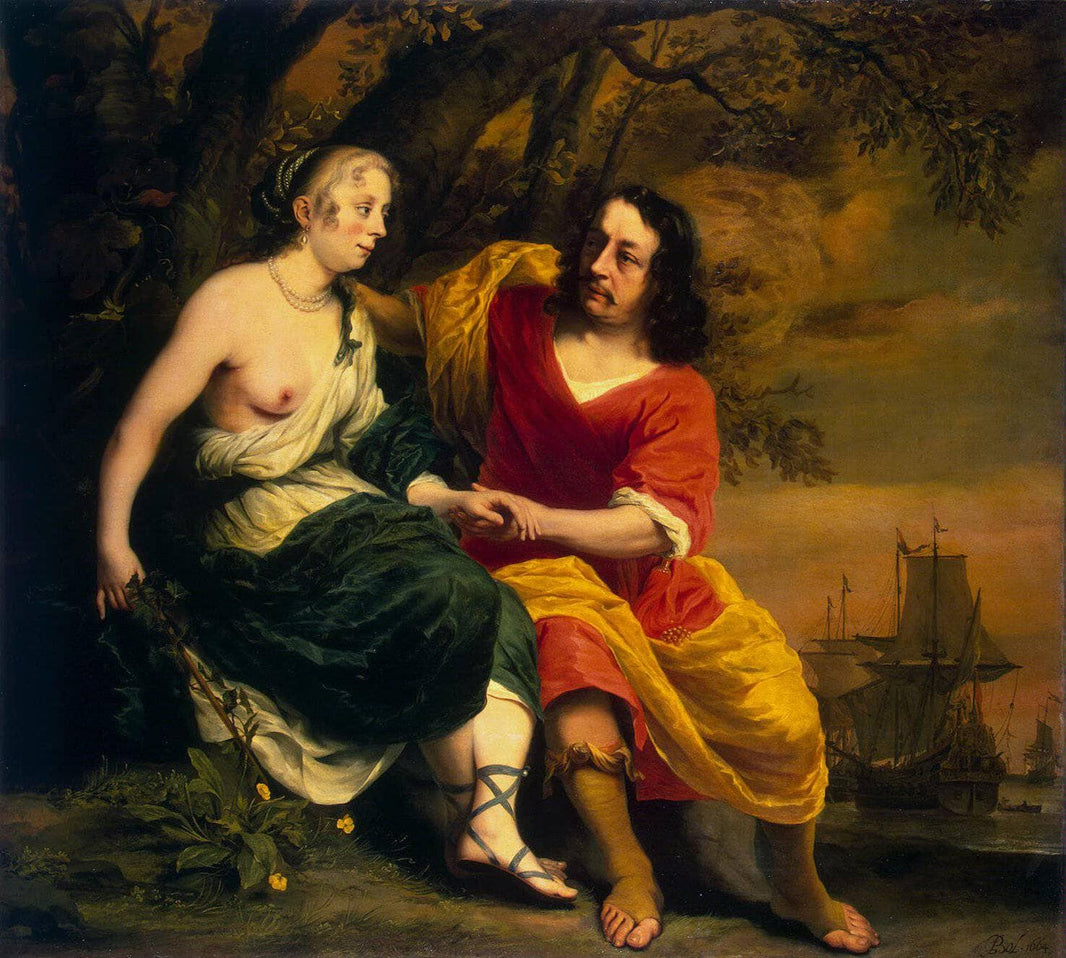 Bacchus and Ariadne by Ferdinand Bol — hand-painted cultural oil painting reproduction on canvas