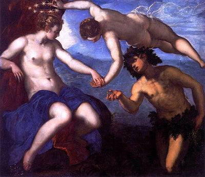 Bacchus and Ariadne in bedroom