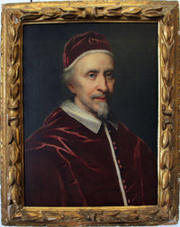 Clemente IX Rospigliosi by Giovanni Battista Gaulli — hand-painted portrait oil painting reproduction on canvas