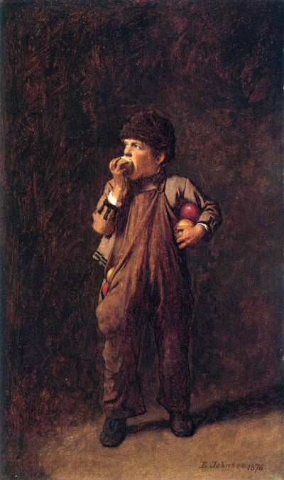 Back from the Orchard by Eastman Johnson — oil painting reproduction