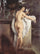 Ballerina Carlotta Chabert as Venus in dining room