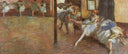 Ballet Rehearsal by Edgar Degas, group oil painting wall art, Impressionism