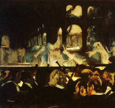 Ballet Scene from Robert la Diable in hallway
