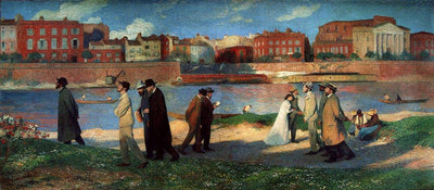 Banks of the Garonne in kitchen