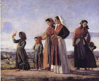 On the way to the church