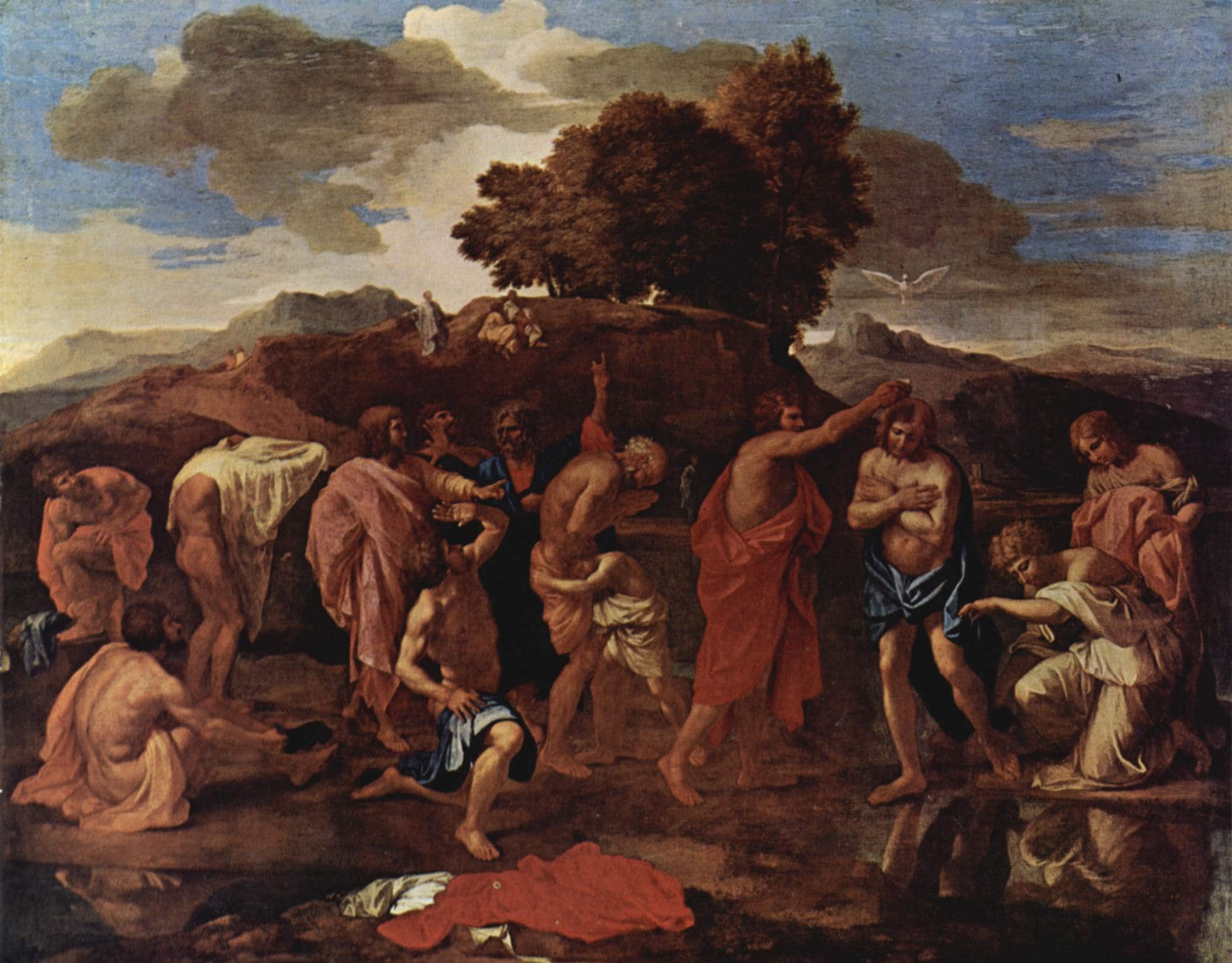 Baptism - Nicolas Poussin