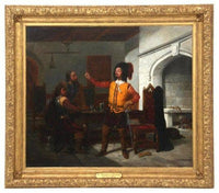 Base Is the Slave That Pays by Arthur Fitzwilliam Tait — hand-painted portrait oil painting reproduction on canvas