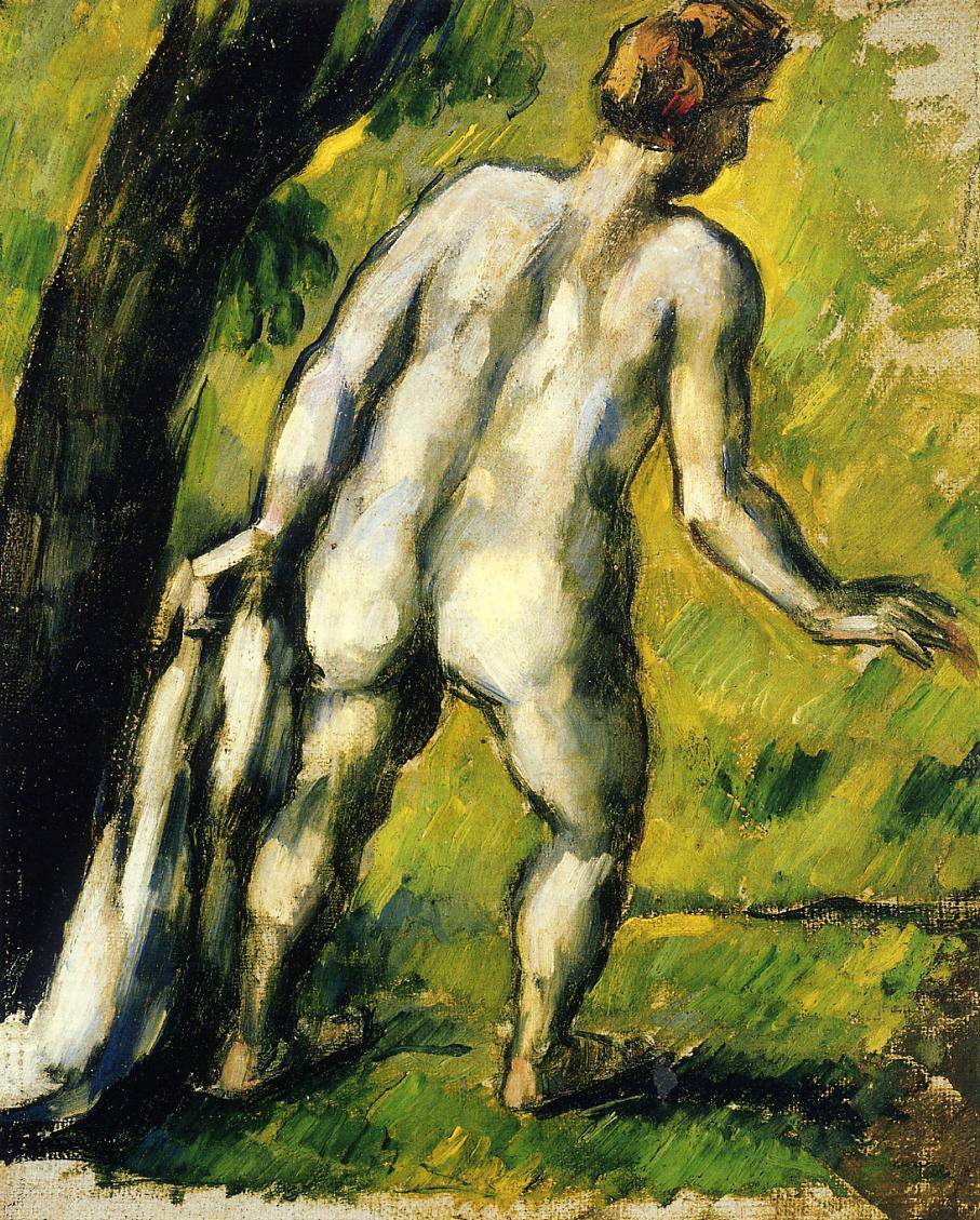 Bather from the Back - Paul Cezanne