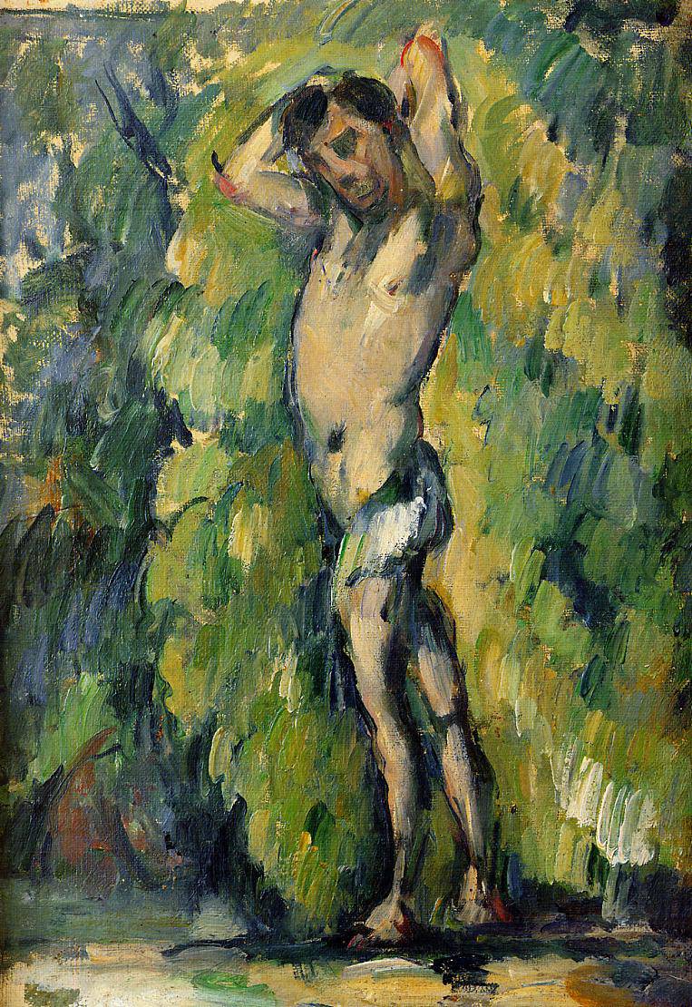 Bather - Paul Cezanne