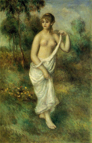 Bather - Pierre-Auguste Renoir