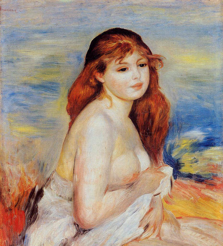 Bather - Pierre-Auguste Renoir