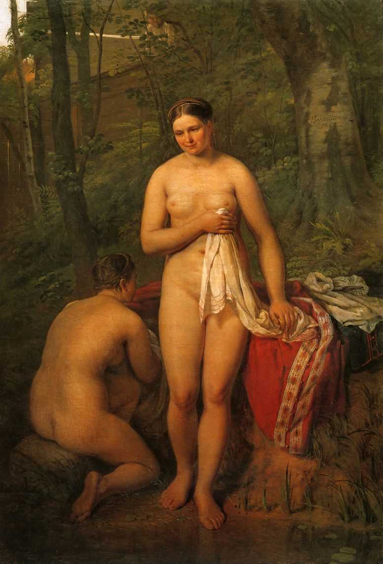 Bathers - Alexey Venetsianov