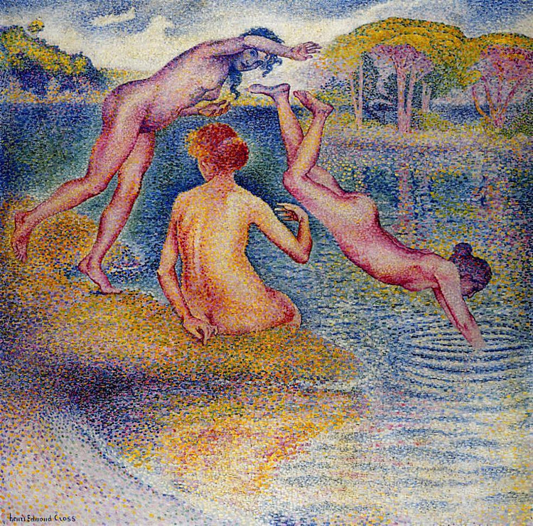 Bathers - Henri-Edmond Cross