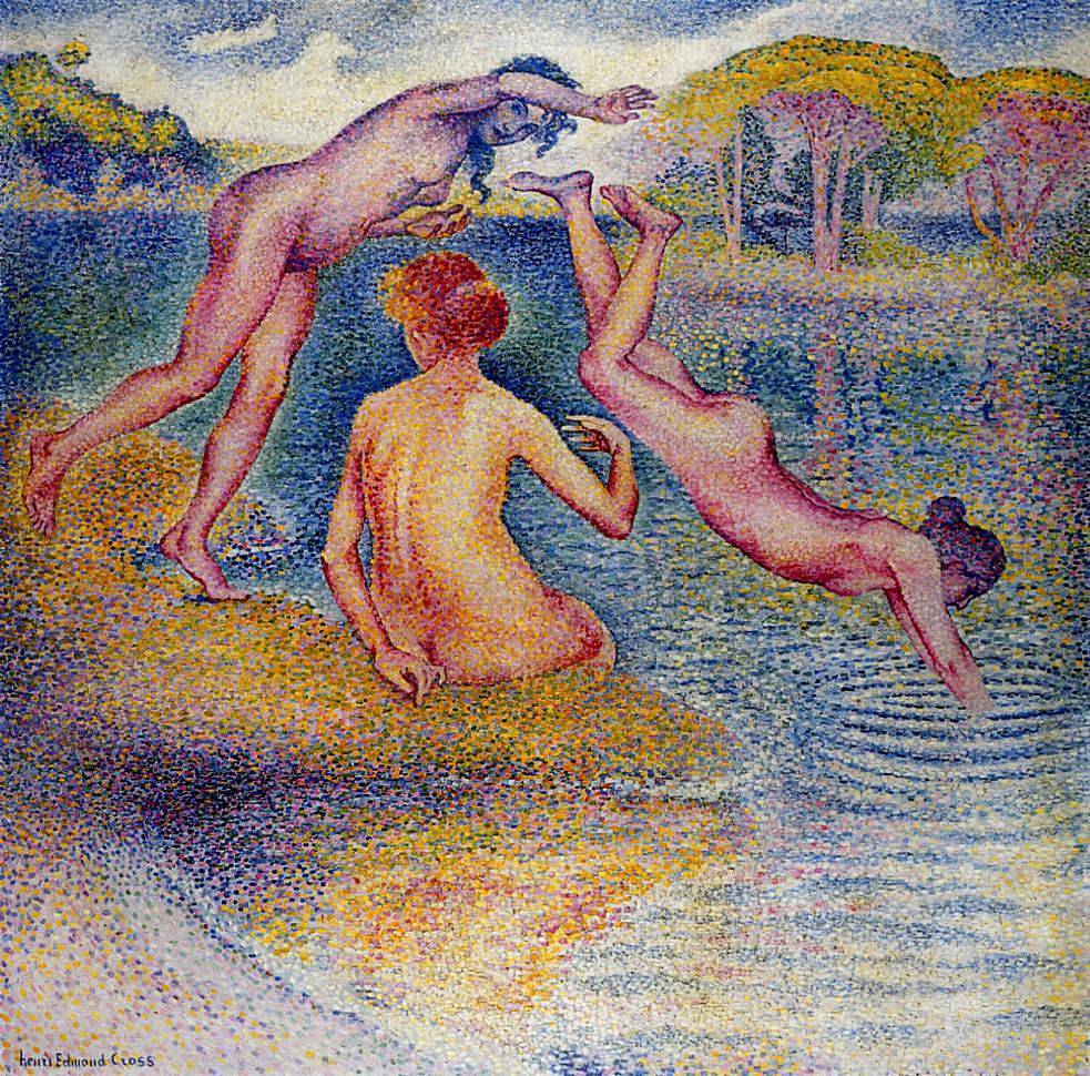 Bathers - Henri-Edmond Cross