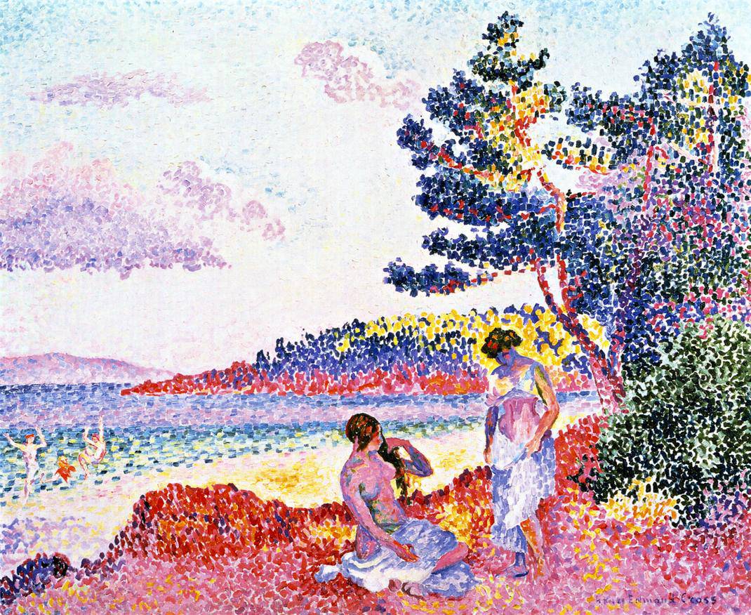 Bathers - Henri-Edmond Cross