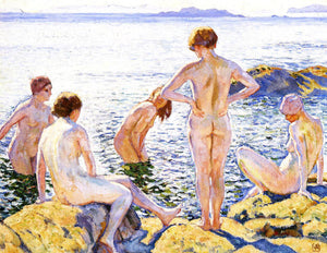 Bathers - Theo van Rysselberghe