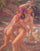 Bathers Wrestling in bedroom