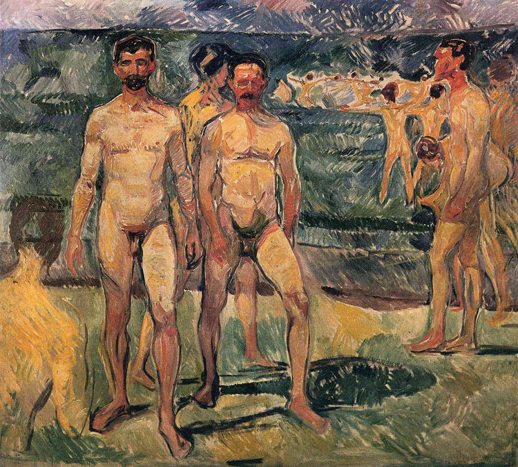 Bathing Men - Edvard Munch