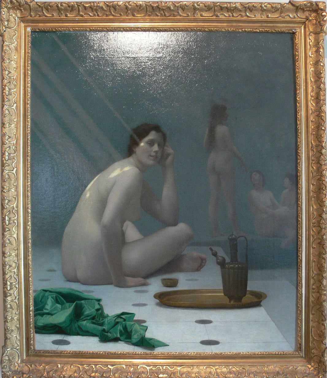 Bathing Women by Jean-Leon Gerome — hand-painted portrait oil painting reproduction on canvas